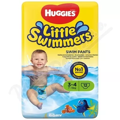 HUGGIES Little Swimmers 4 7-15kg 12ks