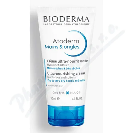 BIODERMA Atoderm krem do rąk i paznokci 50ml