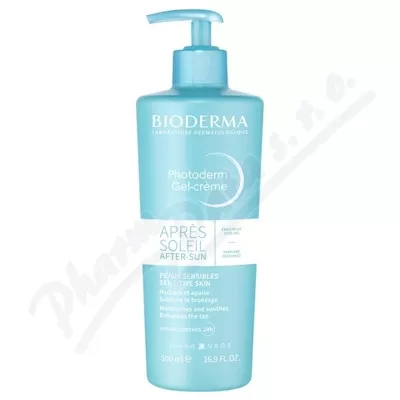 BIODERMA Photoderm After sun gel-krém 500ml - tělová mléka,oleje,krémy,másla,