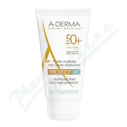A-DERMA Protect AC Fluid nawilżający SPF50+ 40ml