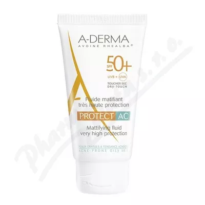 A-DERMA Protect AC Fluid nawilżający SPF50+ 40ml