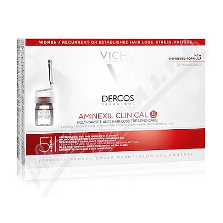 VICHY DERCOS Aminexil Clinical 5 Women 21x6ml