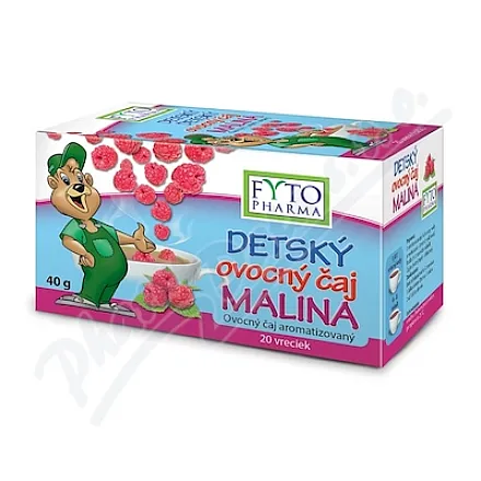 Herbata owocowa dla dzieci „Malina” 20 x 2 g Fytopharma