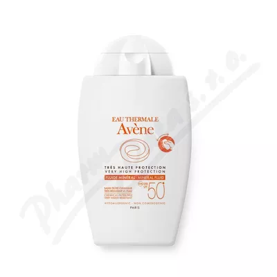 AVENE Sun Minerální fluid SPF50+ 40ml - avene kosmetika,avene,avena,avene cicalfate,avene physiolift,