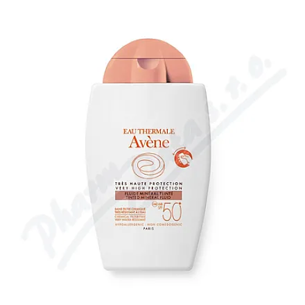 AVENE Sun Tinted Mineral Fluid SPF50+ 40ml