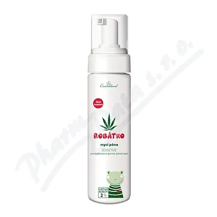 Cannaderm Robátko pianka myjąca Sensitive 200ml