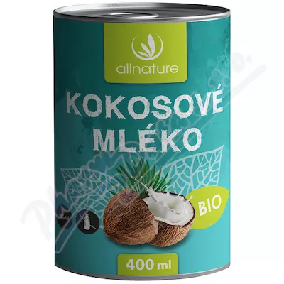 Allnature Kokosové mléko BIO 400ml