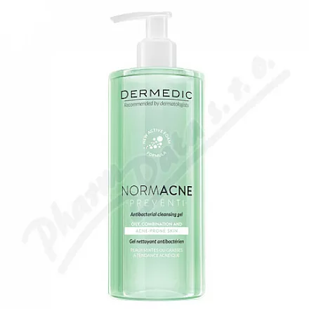 DERMEDIC antibacterial cleansing gel 200ml - odličování,odličování obličeje,čištění obličeje,čistění pleti,