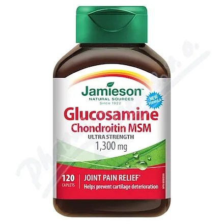 JAMIESON Glukozamina Chondroityna MSM 1300mg tbl.120