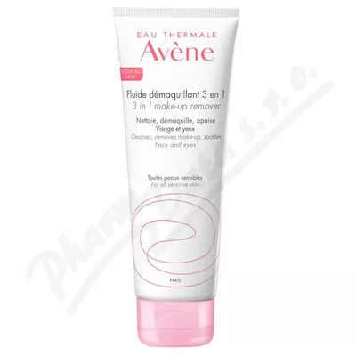 AVENE Odličovací fluid 3v1 200ml - odličování,odličování obličeje,čištění obličeje,čistění pleti,