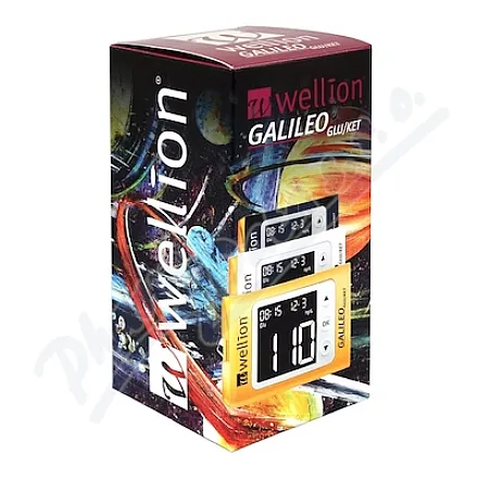 Wellion GALILEO GLU/KET glukometr set černý