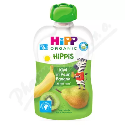HiPP KAPSIČKA BIO Hruška-Banán-Kiwi 100g