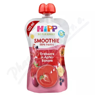 HiPP BIO Smoothie Jablko-Banán-Červené ovoce 120g