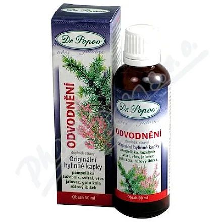 Ziołowe krople drenujące Dr.Popov 50ml