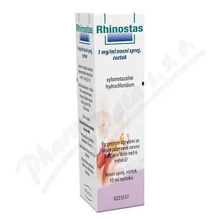 Rhinostas 1mg/ml nas.spr.sol. 1x10ml
