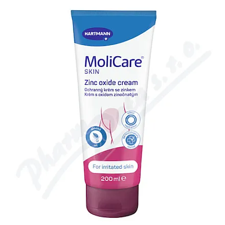 MoliCare Krem ochronny do skóry z cynkiem 200ml(Menalind)