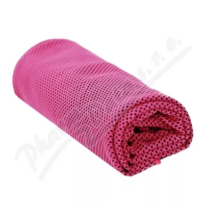 Ręcznik chłodzący różowy 32x90cm SJH 540A