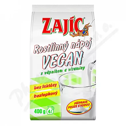 Rostlinný nápoj Zajíc Vegan sáček 400g