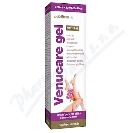 MedPharma Venucare żel NATURALNY 120ml+30ml GRATIS