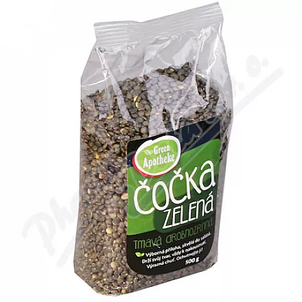 Green Apotheke Soczewica zielona ciemna niełuskana 500g