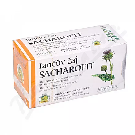 Herbata Janča Sacharofit 20x1g torebki do zaparzania