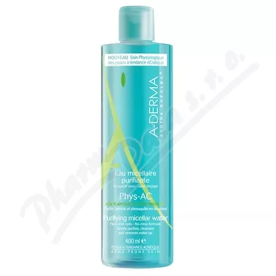 A-DERMA Phys-AC Čisticí micelární voda 400ml