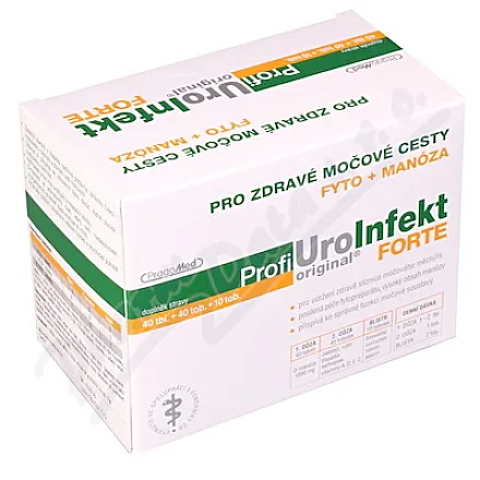 ProfiUro original Infekt FORTE, 40 tabletek + 40 kapsułek + 10