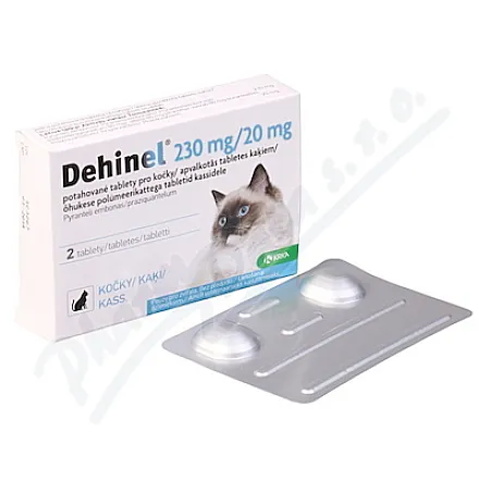 Dehinel 230mg/20mg dla kotów tbl.2