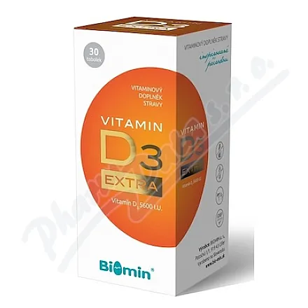 Biomin WITAMINA D3 EXTRA 5600 j.m. 30 tabletek