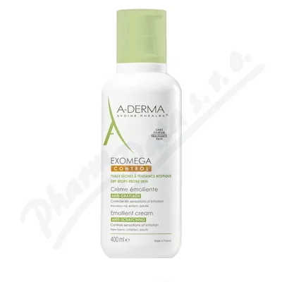 A-DERMA Exomega CONTROL Emolienční krém 400ml - tělová mléka,oleje,krémy,másla,