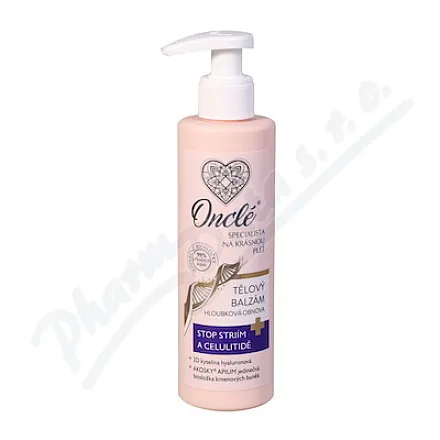 ONCLÉ Dámský tělov.balzám s kmen.buň.strie 200ml