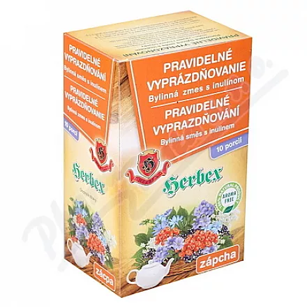 HERBEX Regularne wypróżnienia z inuliną 10x14g