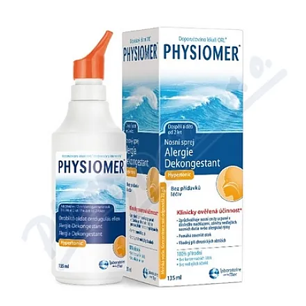 Physiomer hipertoniczny spray do nosa z wodą morską 135 ml