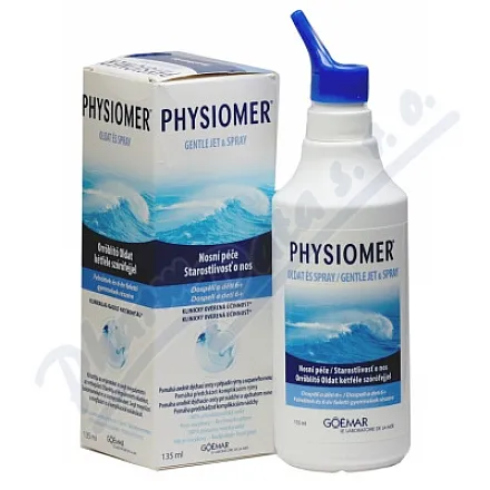 Physiomer Gentle jet izotoniczny spray do nosa z wodą morską 135 ml