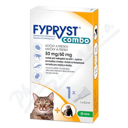 Fypryst combo spot-on pro kočky a fretky 1x0.5ml