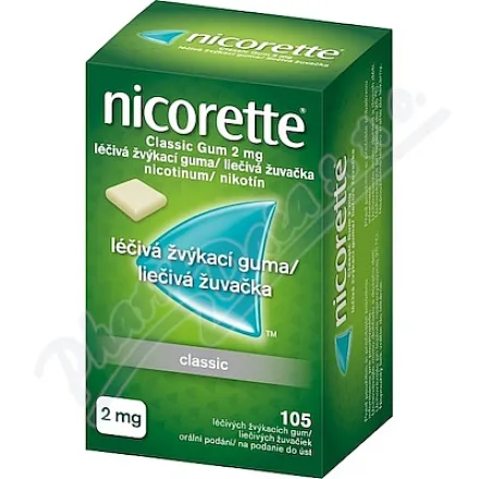 Nicorette Classic Gum 2mg gum.mnd.105