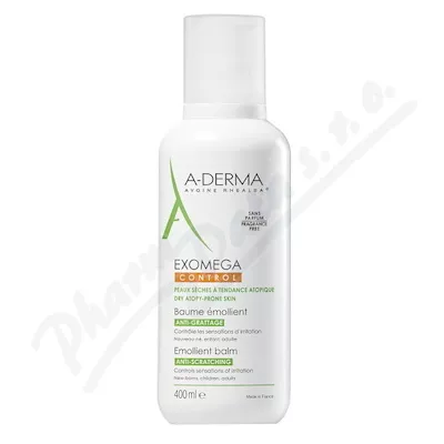 A-DERMA Exomega CONTROL Emolienční balzám 400ml - tělová mléka,oleje,krémy,másla,