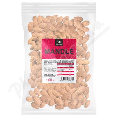 Allnature Mandle jádra natural 1000g