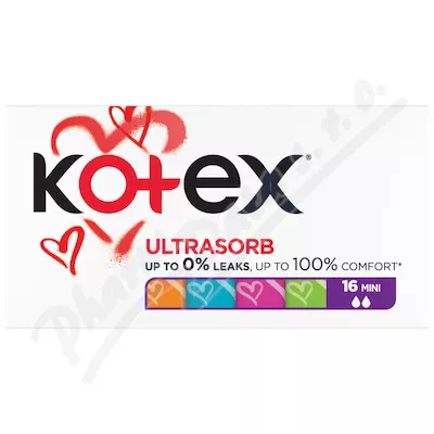 KOTEX Ultrasorb Mini Tampony 16szt