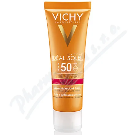 VICHY IDÉAL SOLEIL Krem przeciwstarzeniowy SPF 50+ 50ml