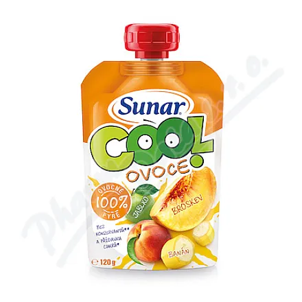 Sunar Cool fruit brzoskwinia jabłko banan 120g