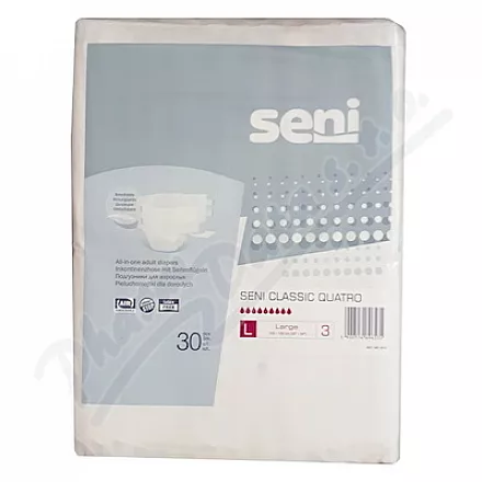Seni Classic Quatro Large ink.diapers.30pcs