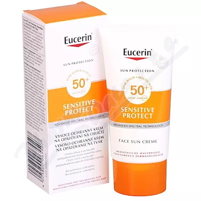 Eucerin SUN filtr przeciwsłoneczny do twarzy SPF50+50ml