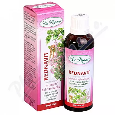 Dr.Popov Kapky bylinné Rednavit 50ml