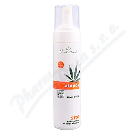 Pianka do mycia Cannaderm Atopos NOWOŚĆ 180ml