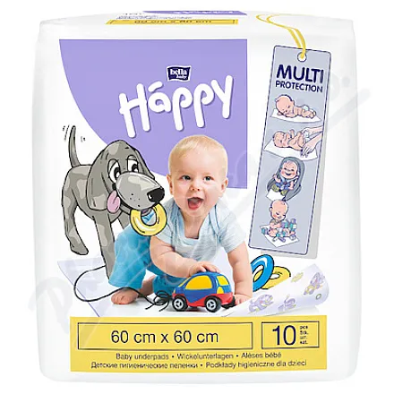 Happy přebalovací podložky 60x60cm 10ks