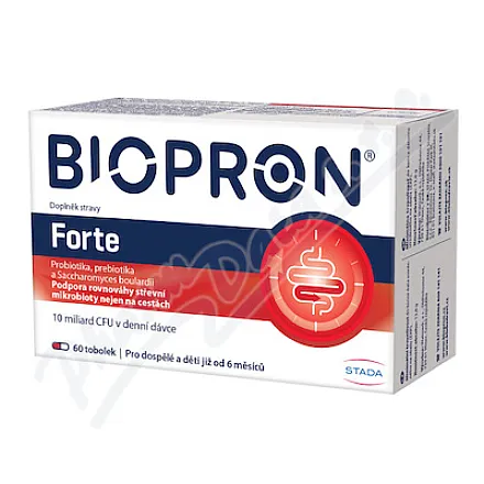 Biopron Forte probiotika a prebiotika tob.60