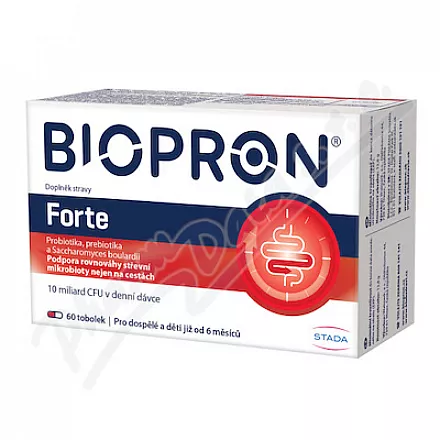 Biopron Forte probiotika a prebiotika tob.60