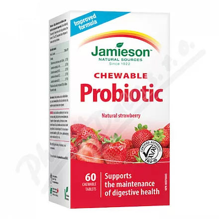 JAMIESON Probiotic jahoda tbl.60