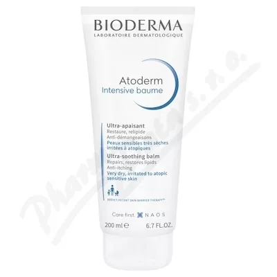 BIODERMA Atoderm Intensive Baume 200ml - tělová mléka,oleje,krémy,másla,